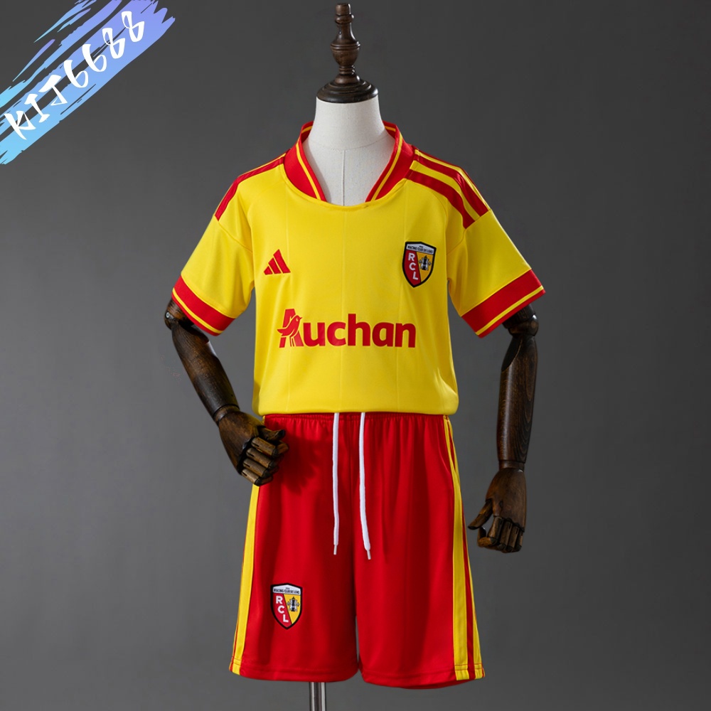 2026/2027 RC Lens Home Football Shirt (Kids Kit socks)