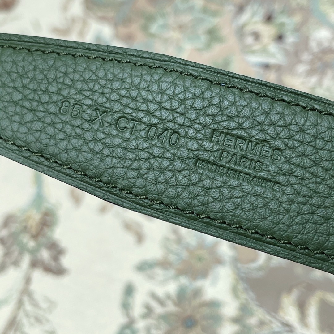 Hermes  Cowhide Belt 3.2CM