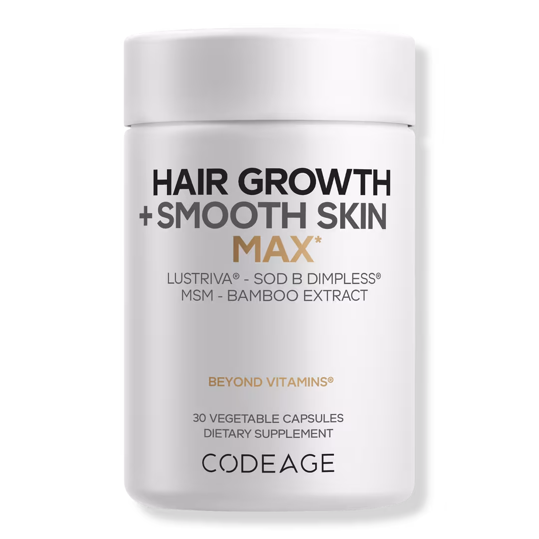 CODEAGE  Hair Growth & Smooth Skin Vitamins with Biotin & MSM