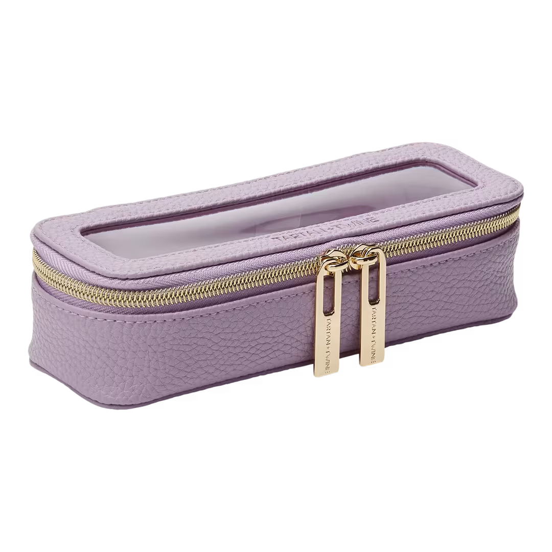 Tartan + Twine  Purple Pencil Case