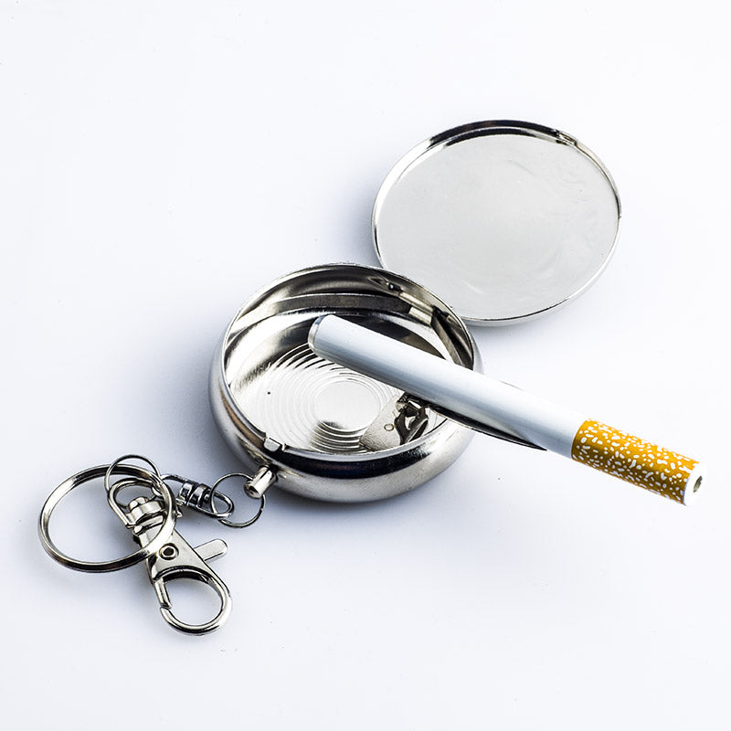 Key Chain Tin Ashtray