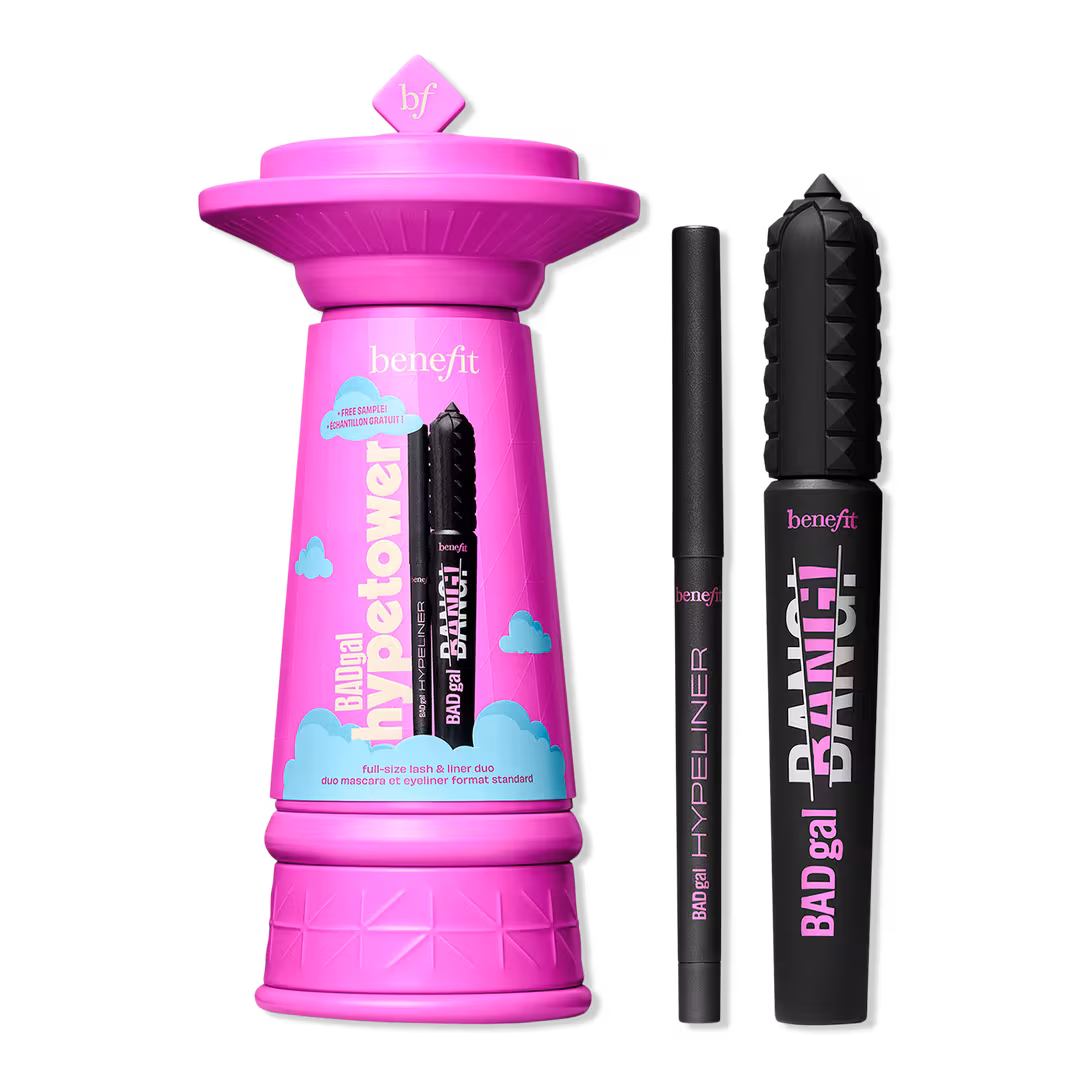 Benefit Cosmetics  BADgal Hypetower Eye Makeup Duo Mascara & Eyeliner Gift Set