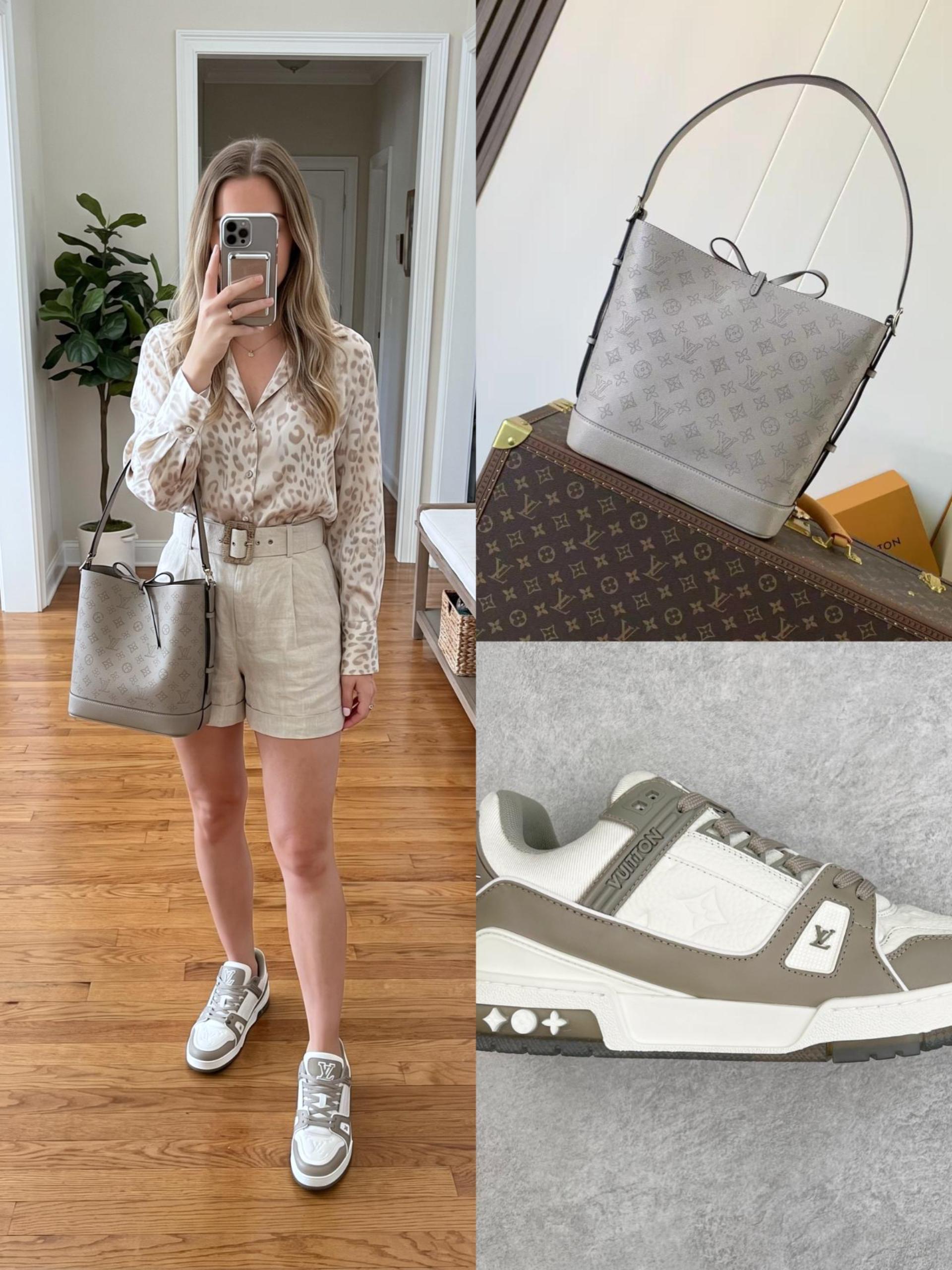 LV Shoes & Bag Set