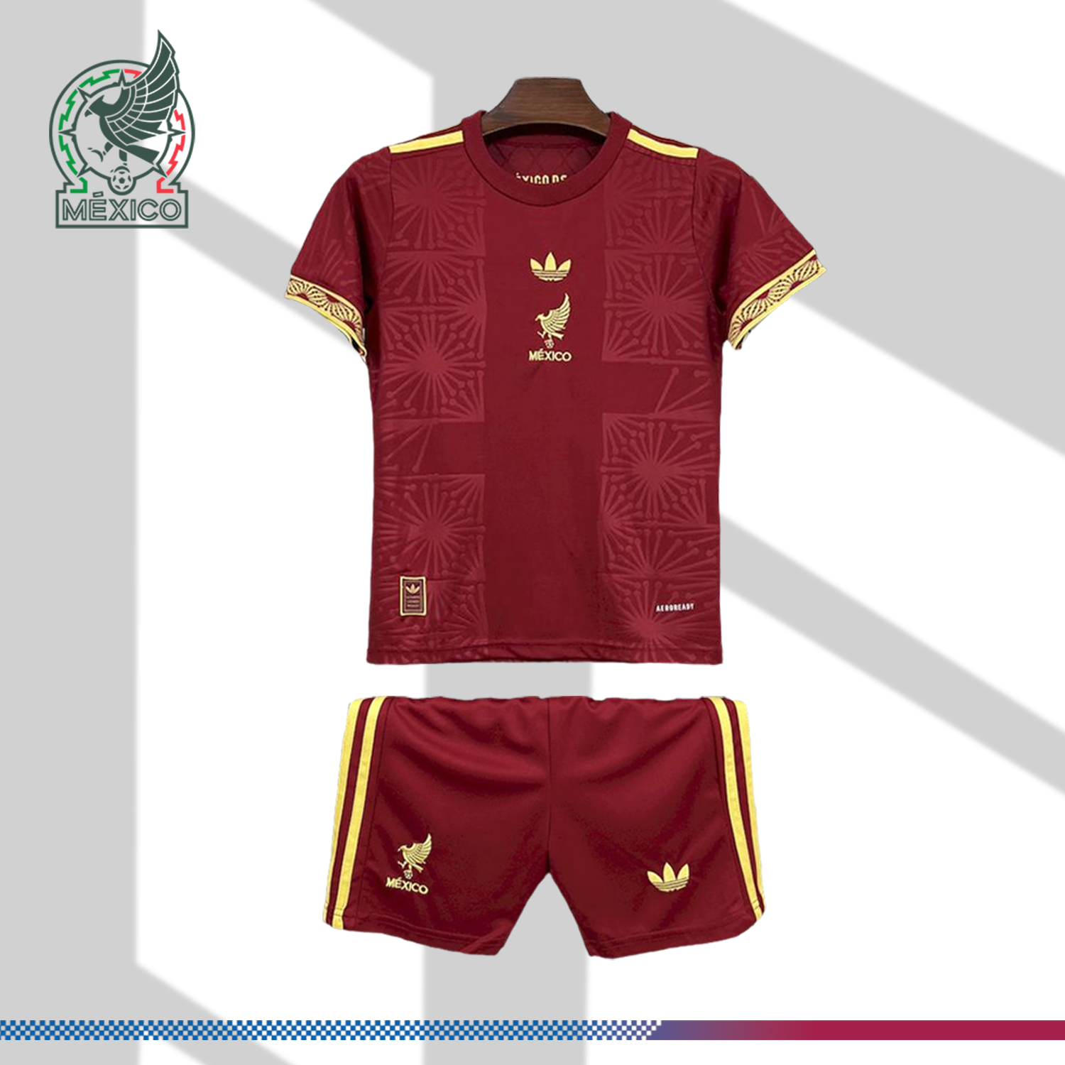 2025/2026 Mexico Special Edition Kids Football Shirt （Kids Kit socks）