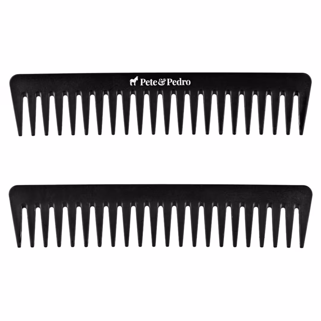 Pete & Pedro  Wide Tooth Detangling Comb For Fragile, Wet Damaged Hair