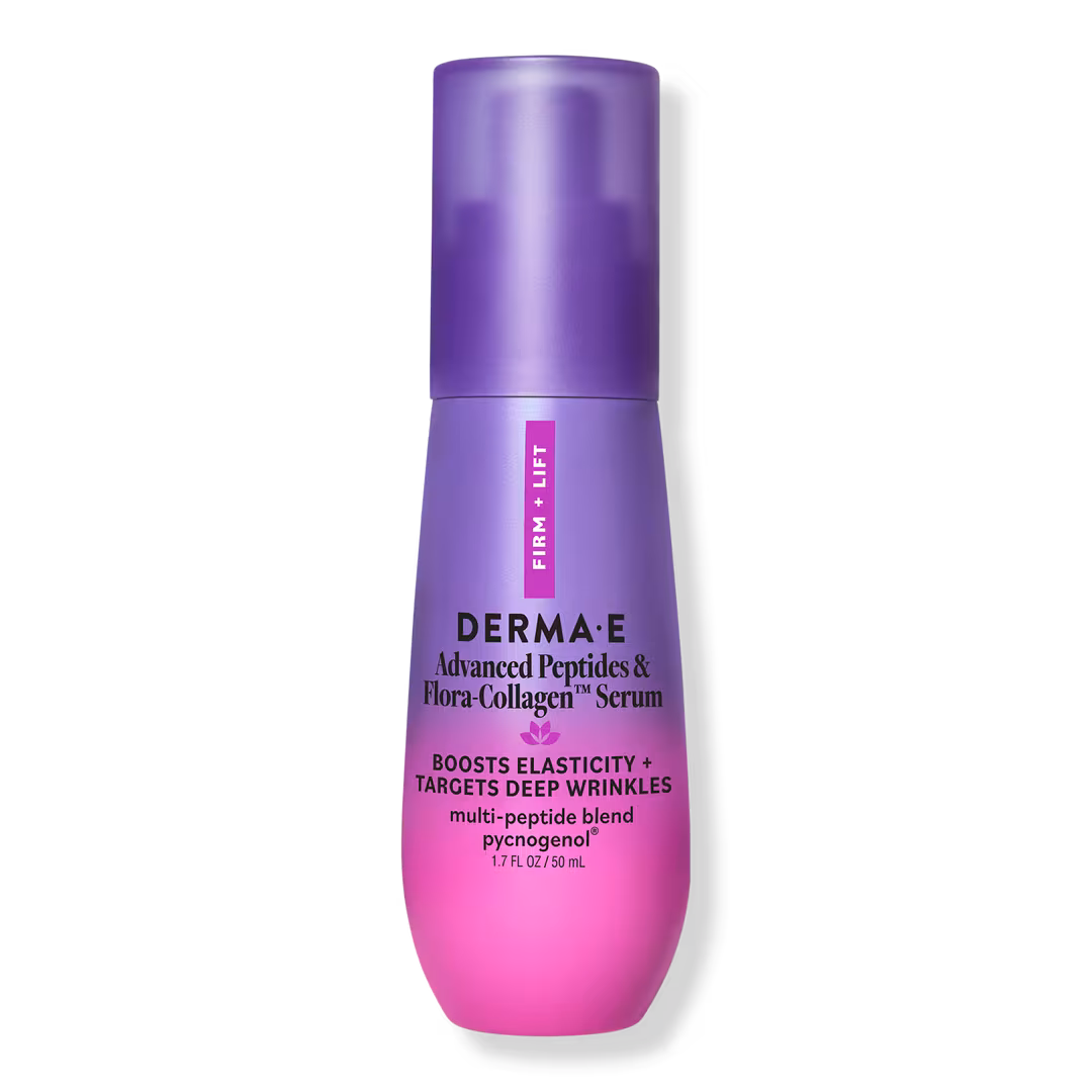 DERMA E  Advanced Peptides and Flora-Collagen Serum