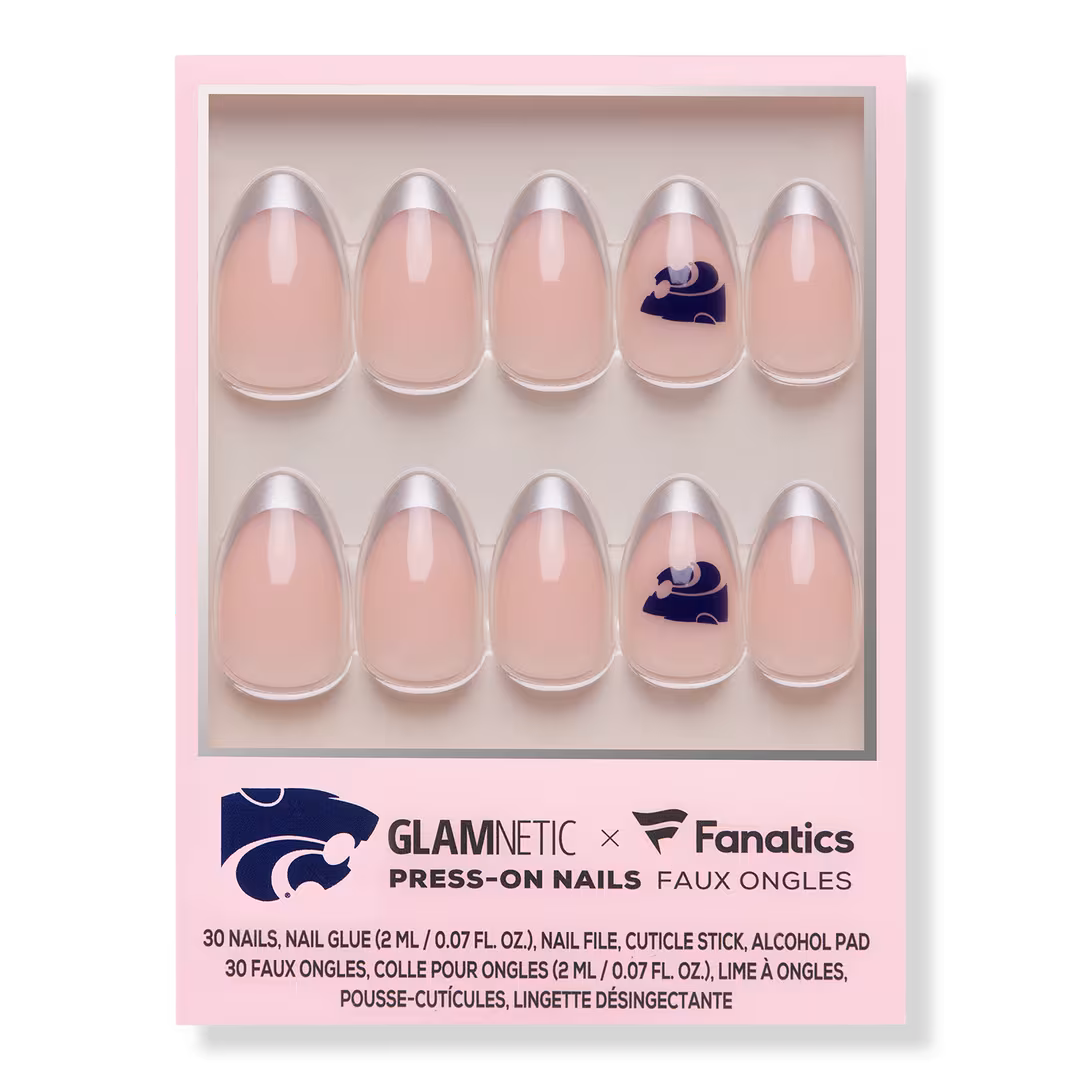 Glamnetic x Fanatics Nail  Kansas State Wildcats Press-On Nails