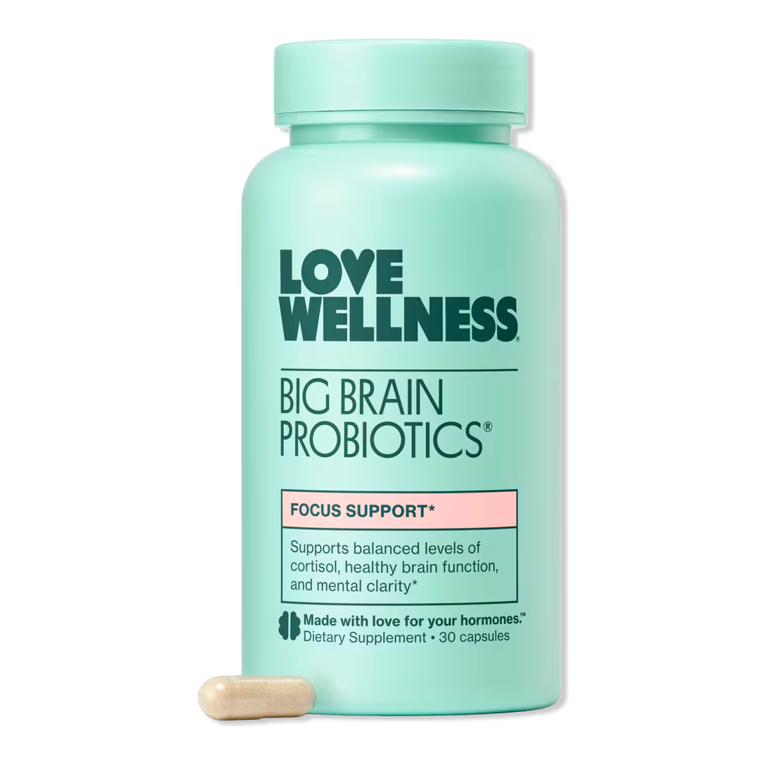 Love Wellness  Big Brain Probiotics: Focus Support