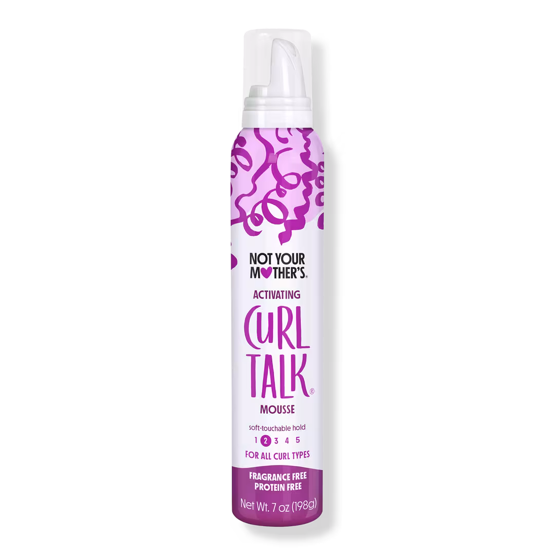 Not Your Mother's  Curl Talk Fragrance-Free Curl Activating Hair Mousse