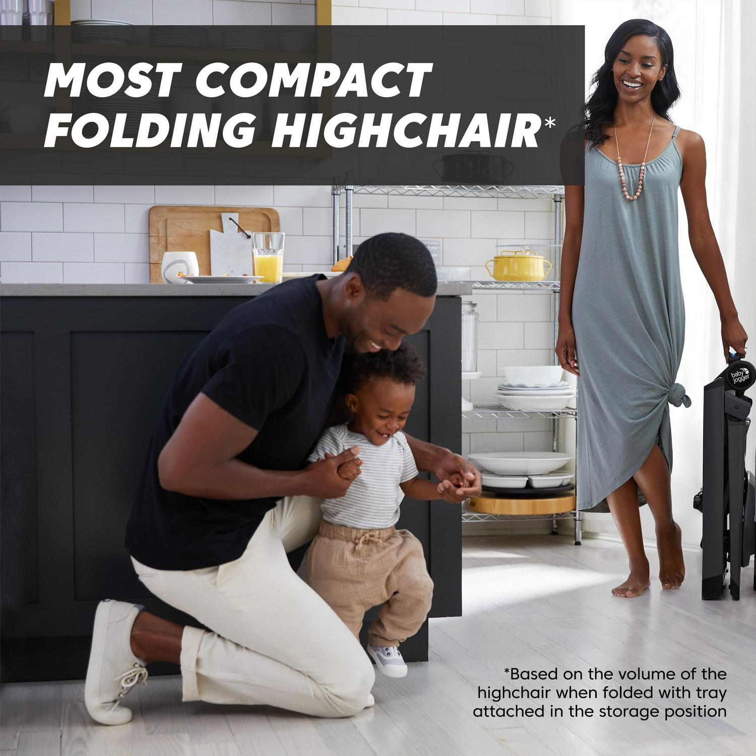 Baby Jogger City Bistro High Chair. Graphite. 1 Count