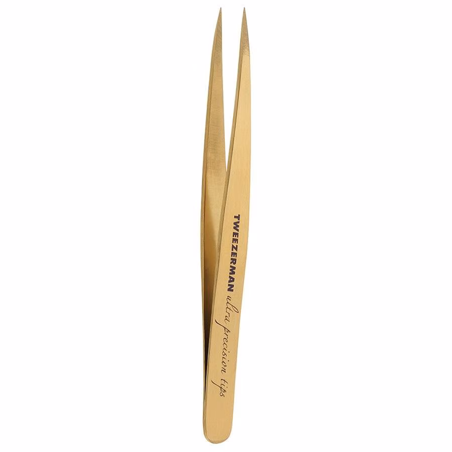 Ultra Precision Point Tweezer - Gold