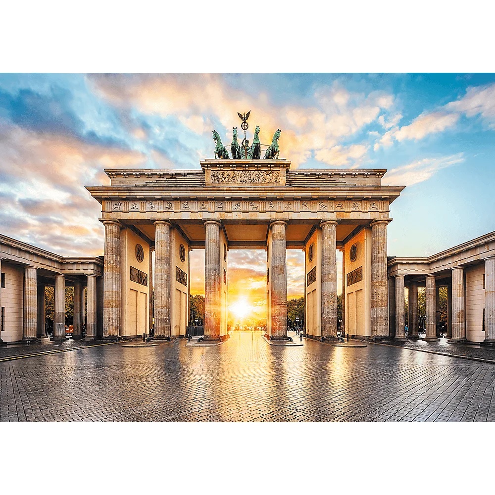 Puzzle 1000 El. Brama Brandenburska, Niemcy