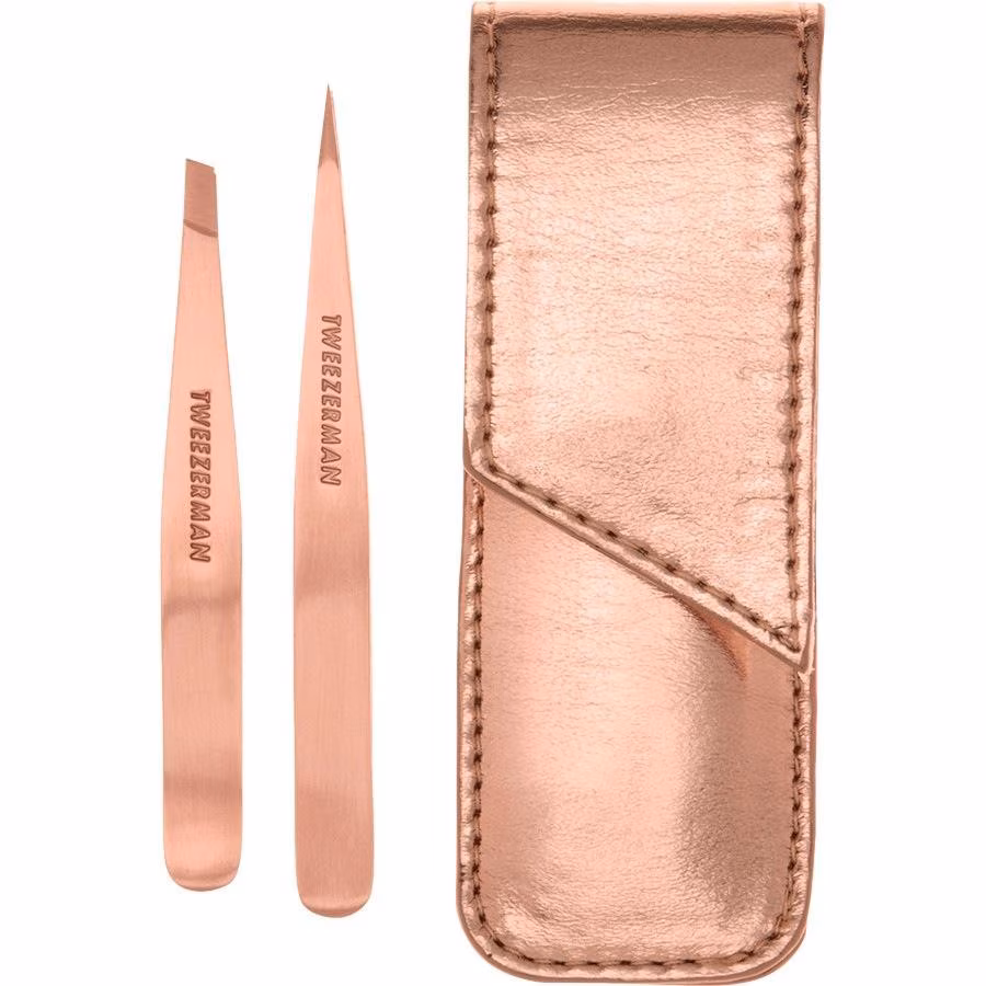 Petite Tweezer Set - Rose Gold
