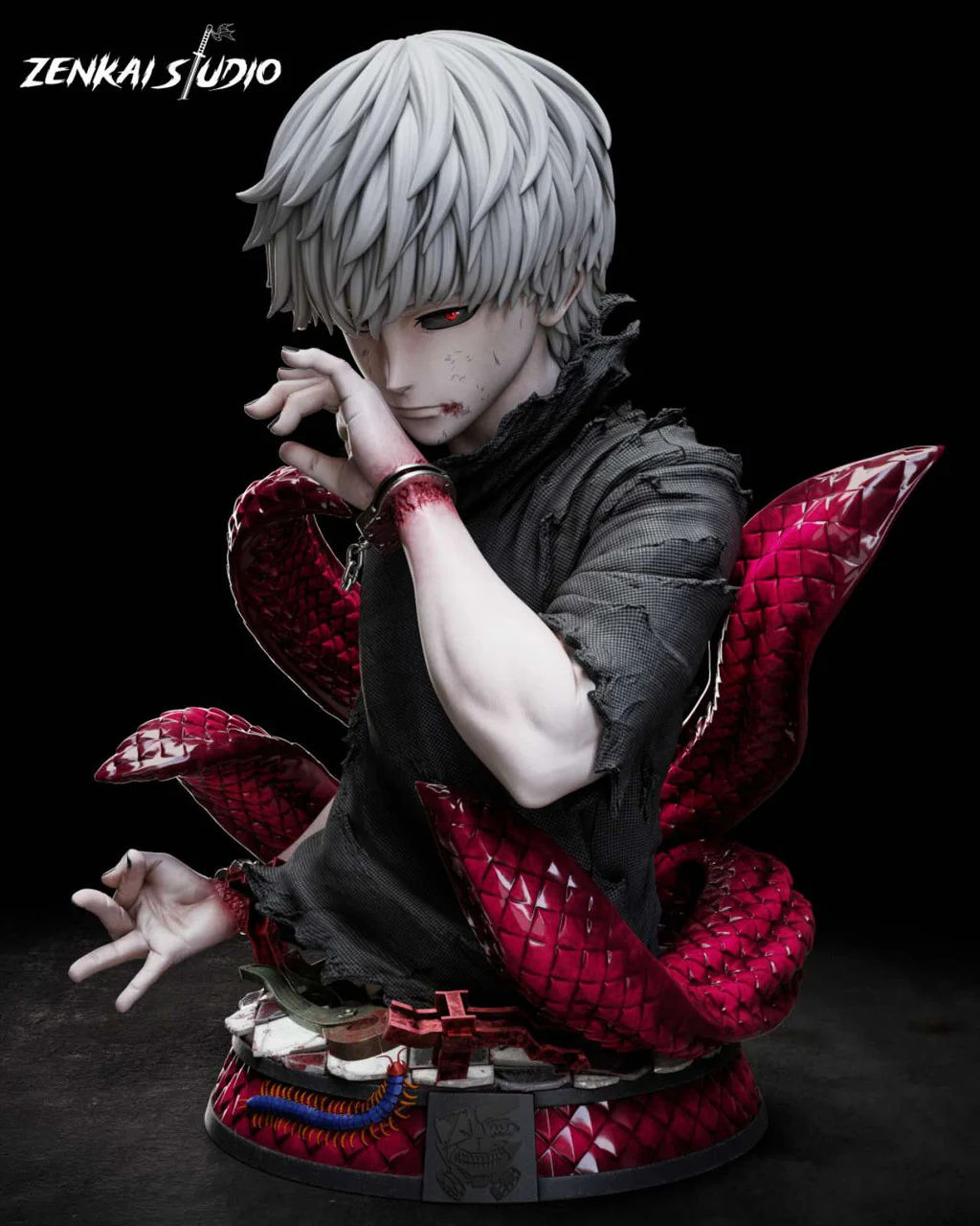 Tokyo Ghoul - Kaneki Ken | 1:1 Resin Statue | by Zenkai Studio