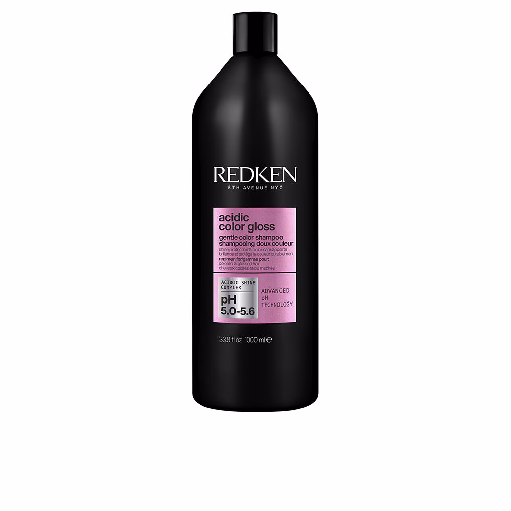 Das sulfatfreie Shampoo ACIDIC COLOR GLOSS verstärkt den Glanz Ihrer Farbe