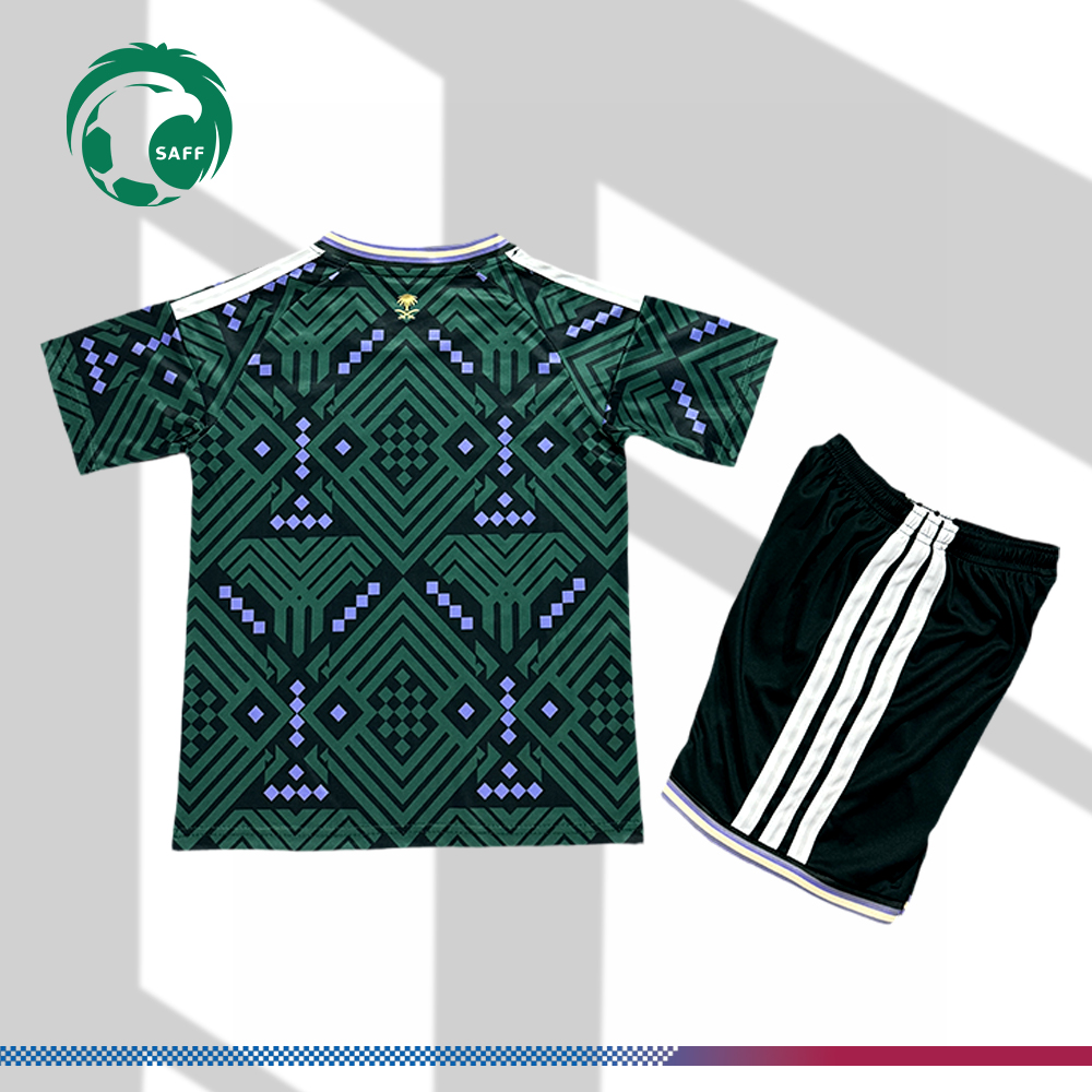 2026 Saudi Arabia Home Football Shirt (Kids Kit)