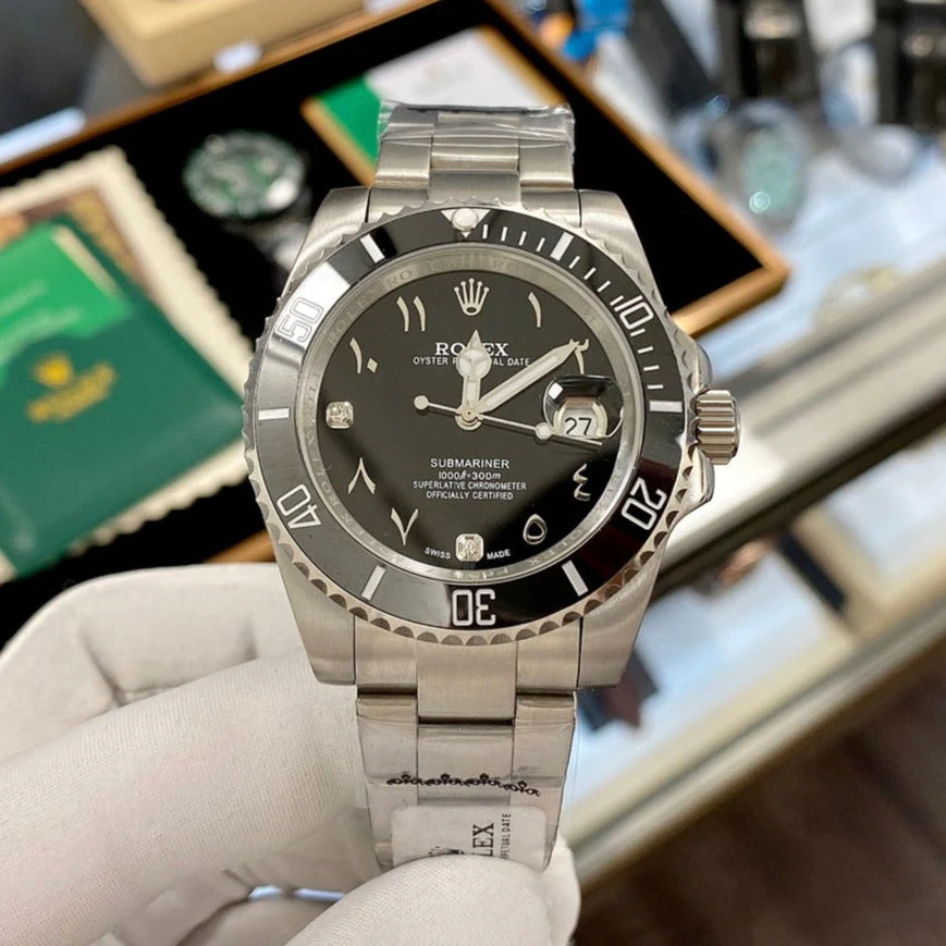 Rolex Watch OYSTER PERPETUAL DATE 40MM WHITE & BLACK SHELL