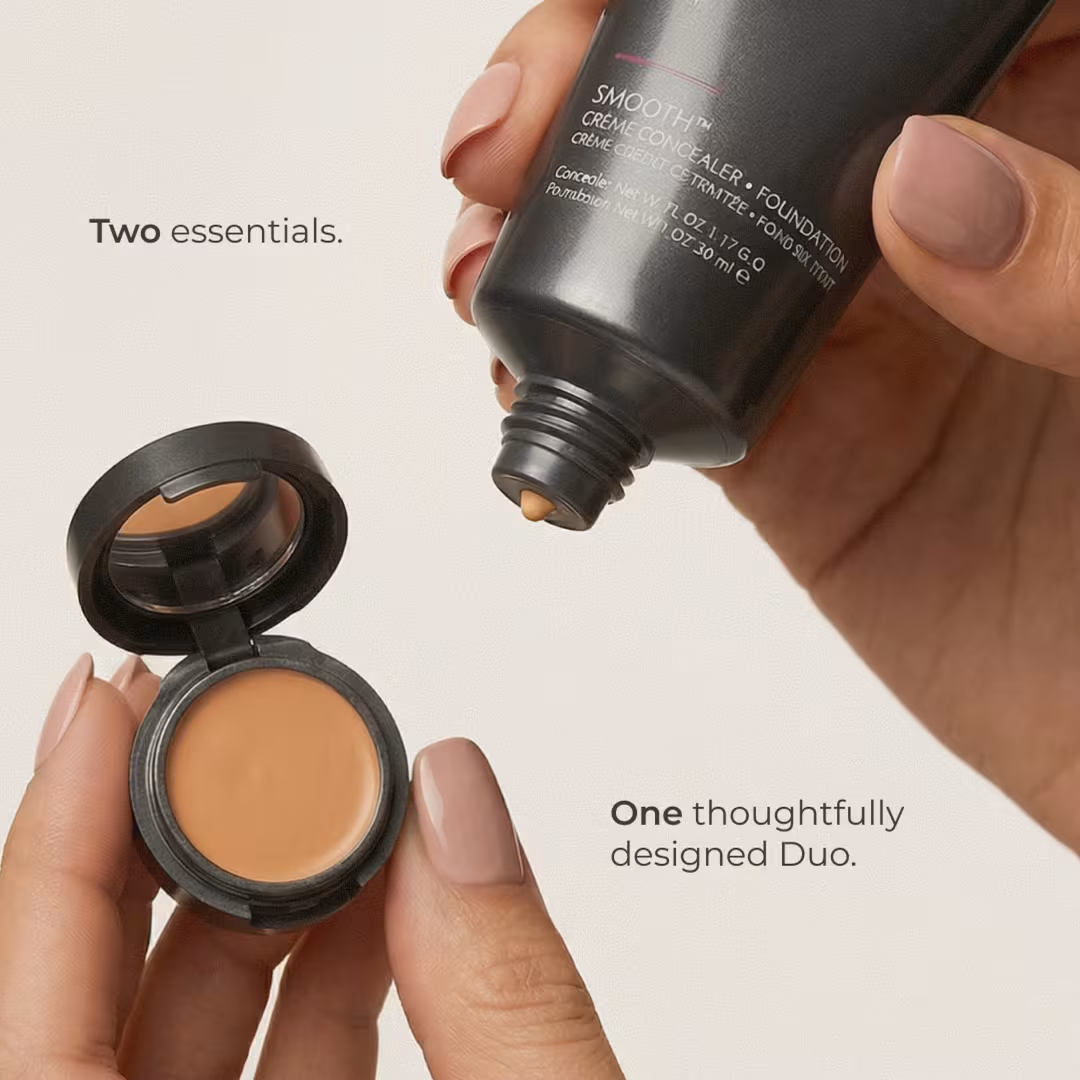 AMAZING COSMETICS  SMOOTH Crème Concealer & Foundation Duo