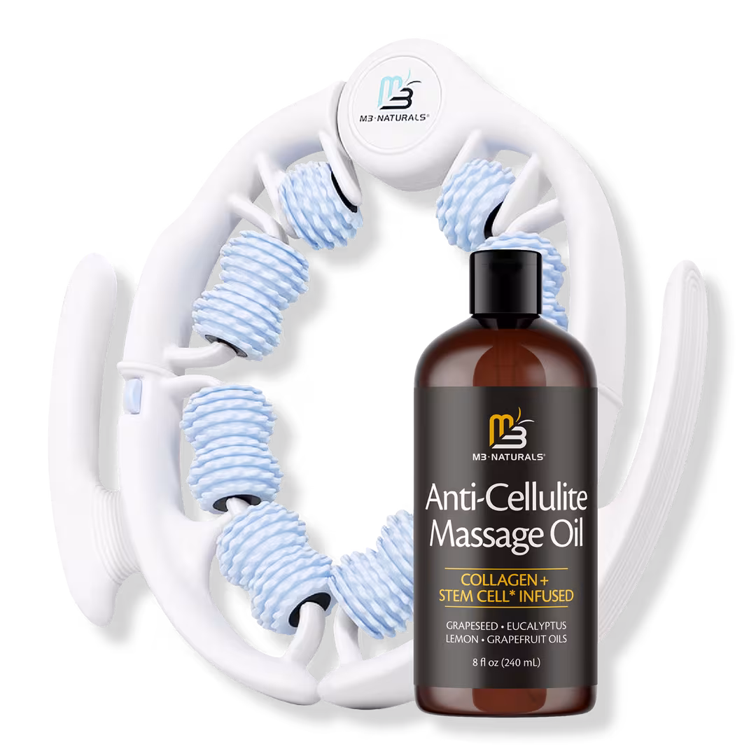 M3  Anti Cellulite Oil & Massager Bundle