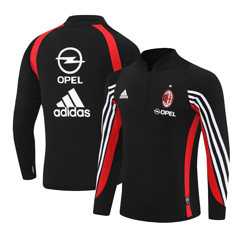 AC Milan Training Jacket Men 2003 2004 Black