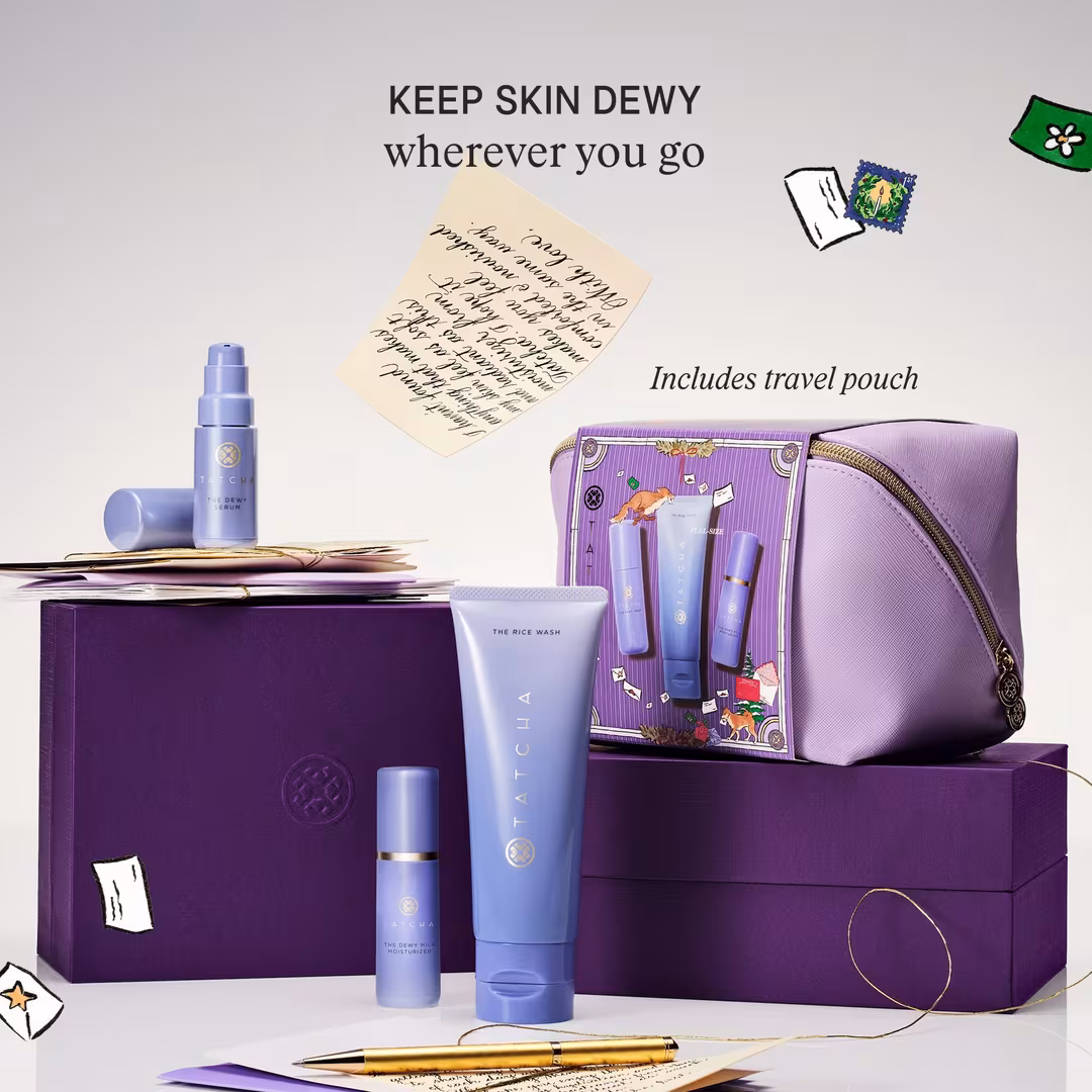 TATCHA  Dewy Skin To Go Set