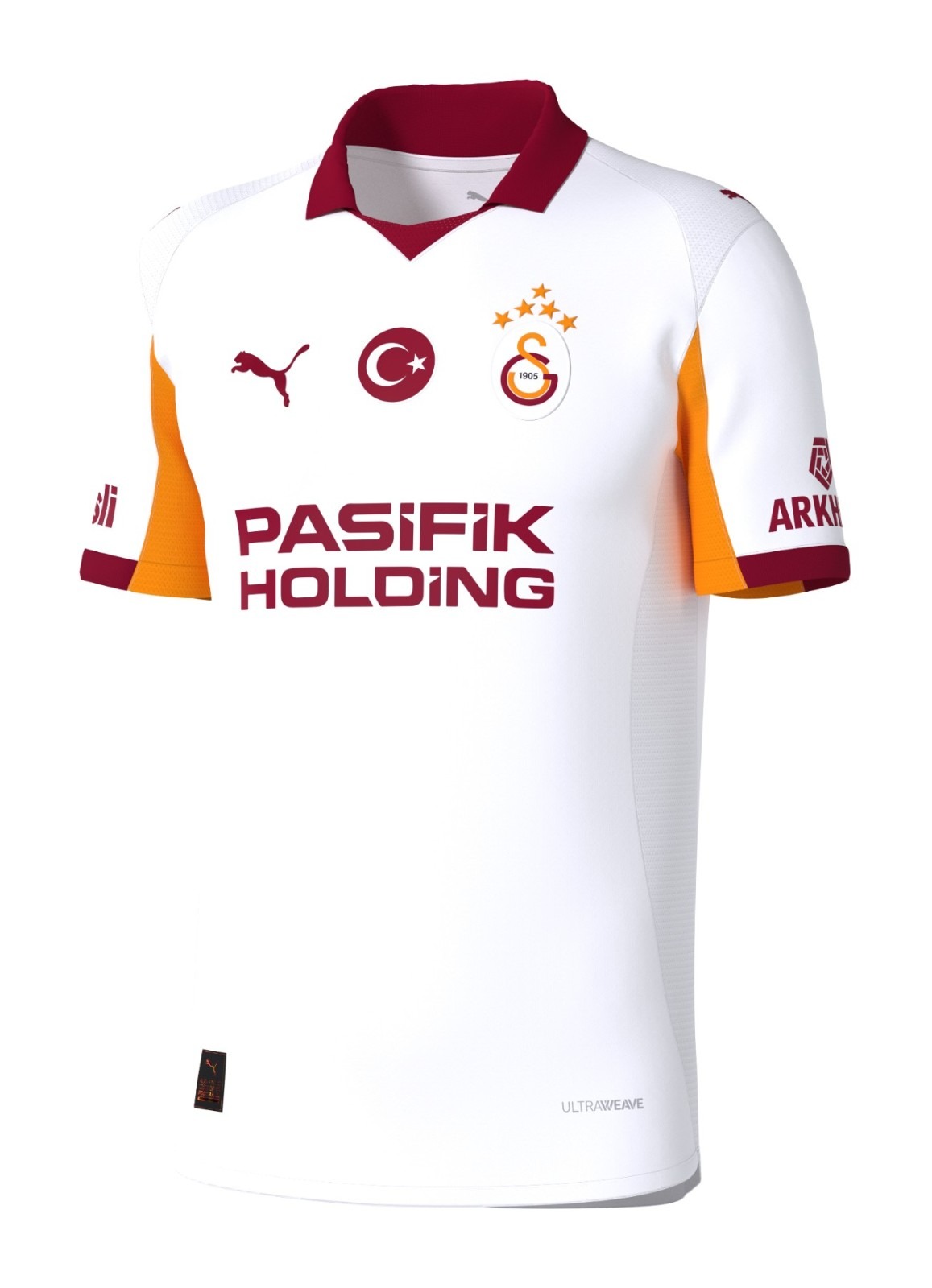 Galatasaray Player Away Jersey 2025/26 - With Sponsors