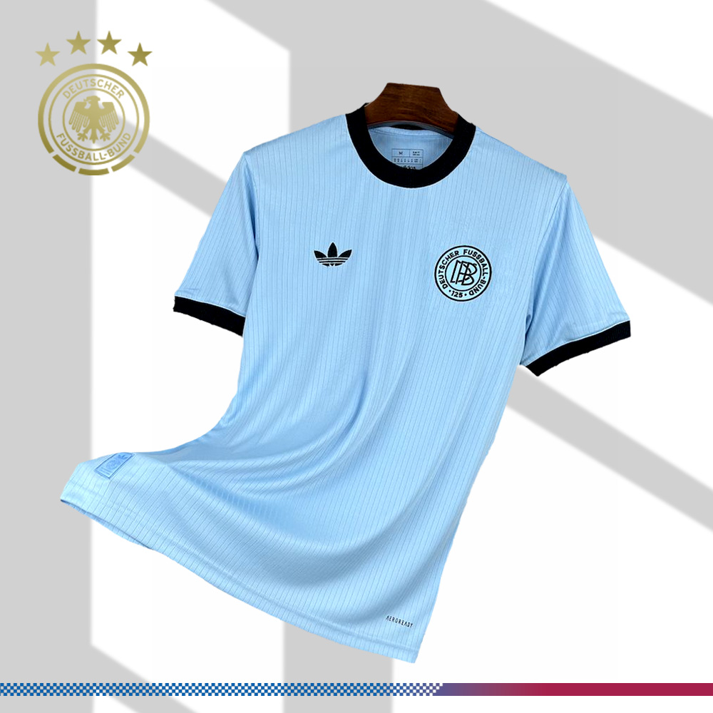 2025/2026 Germany 125th Anniversary Edition Blue Football Shirt (Fan Edition)