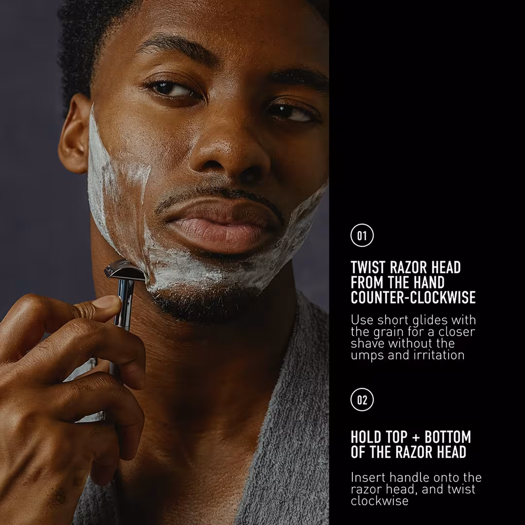 BEVEL  Double-edged Razor Blades 20ct