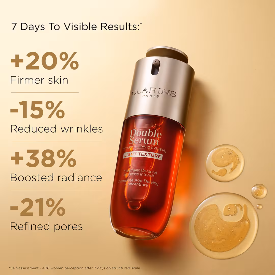 Clarins  DOUBLE SERUM Light Texture