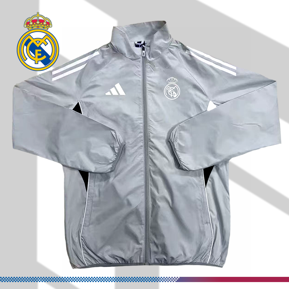 2025/2026 Real Madrid Windbreaker Jacket