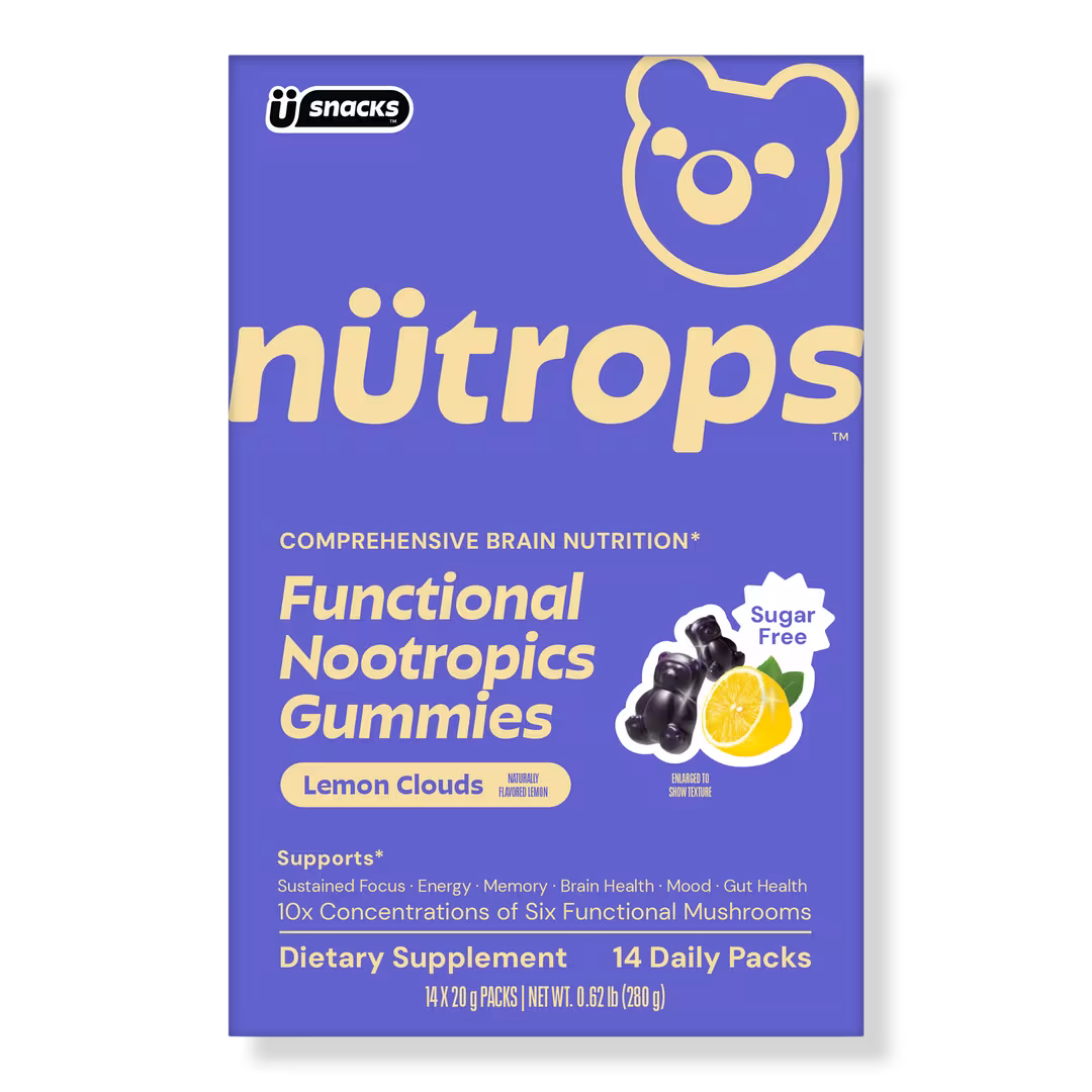 Grüns  Sugar Free Functional Nootropics Mushroom Gummies Supplement