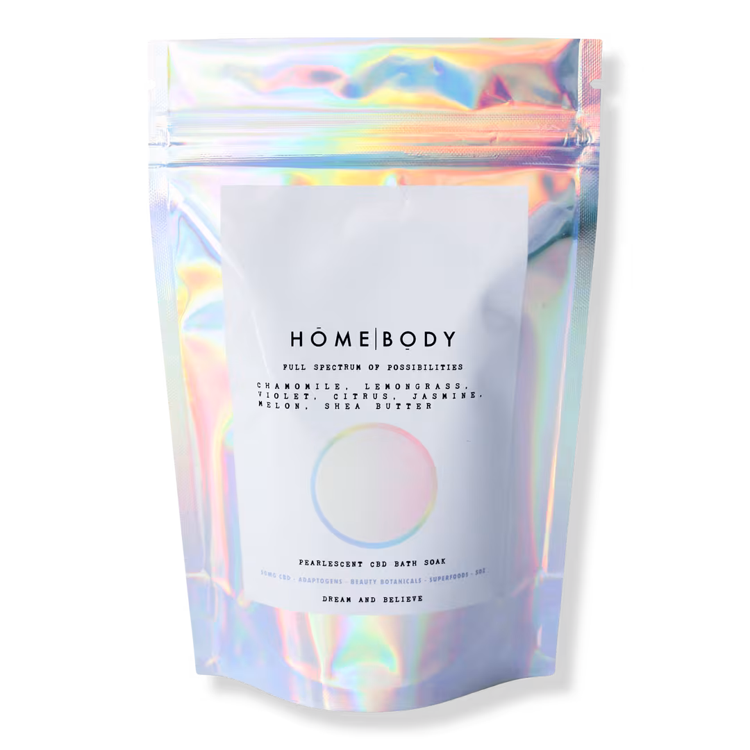 Homebody  Full Spectrum Of Possibilities Pearlescent CBD Bath Soak