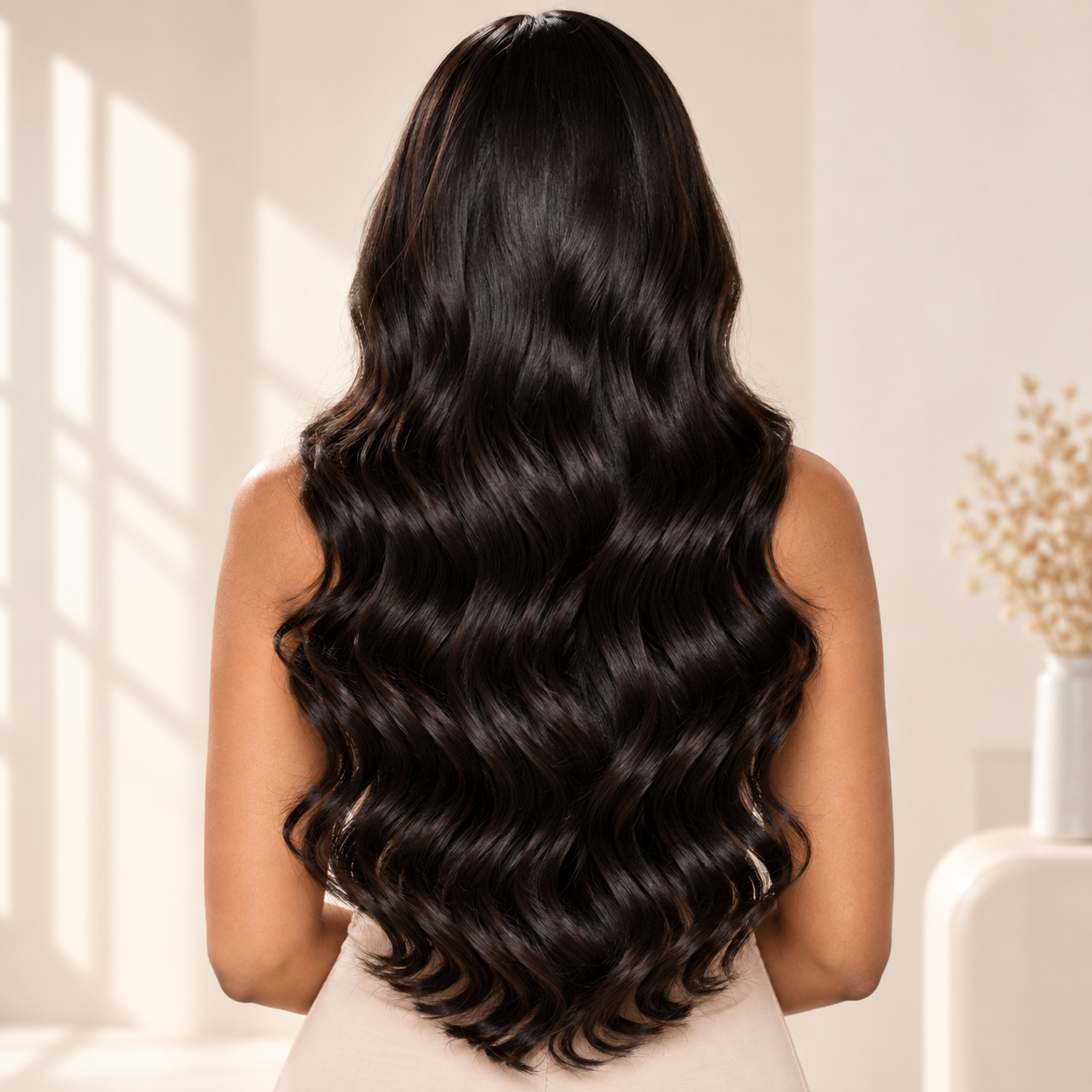 13x6 HD Lace Front Body Wave Human Hair Wig – Pre-Plucked
