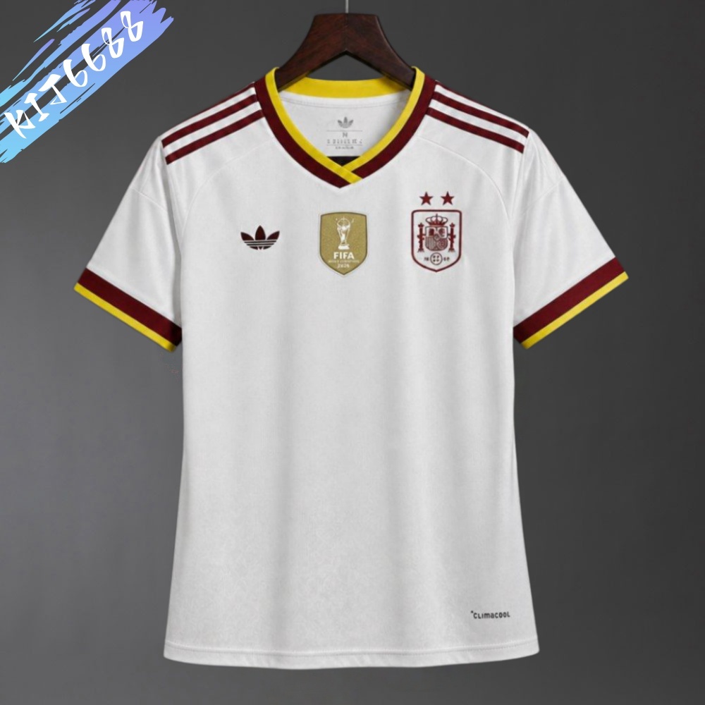2026/2027 Spain Away 2 Star woman Football Shirt (Fan version)
