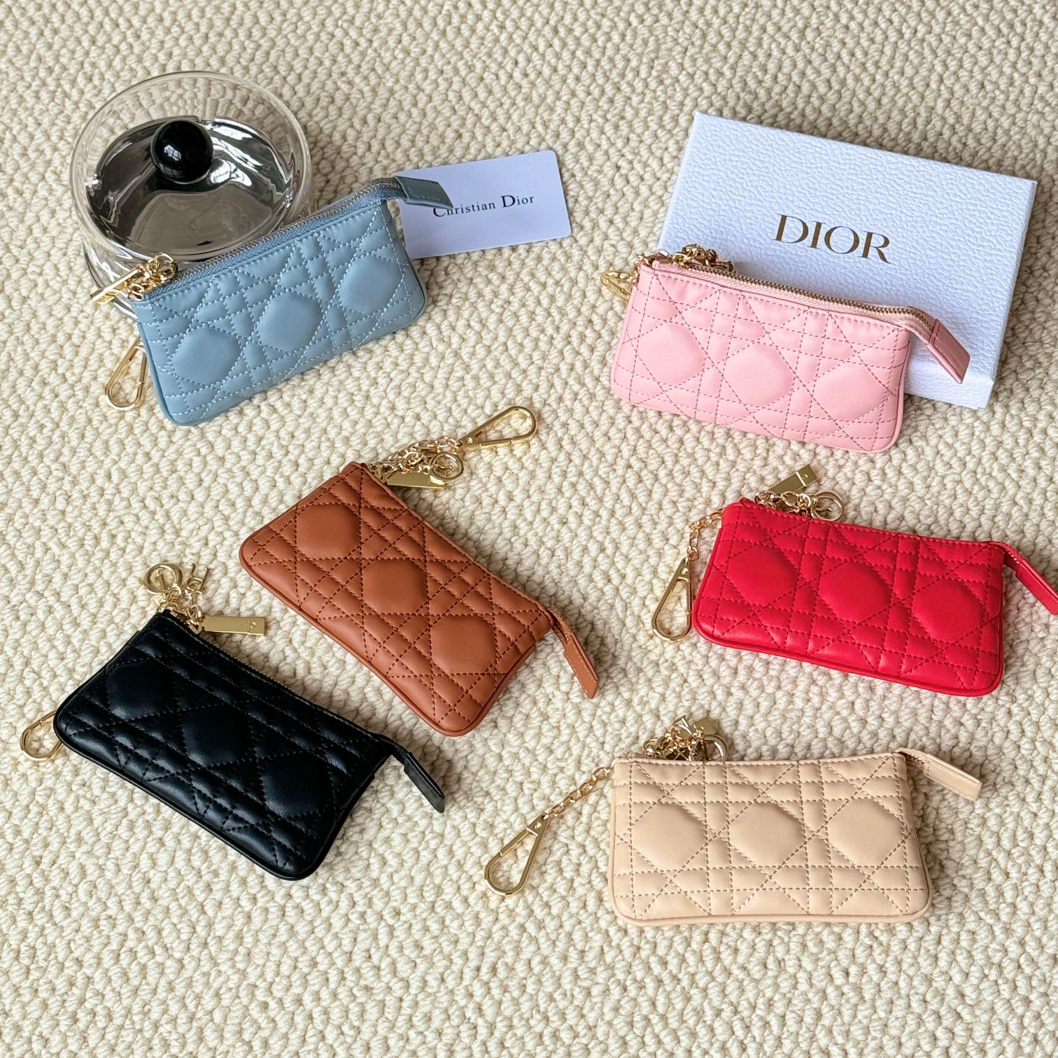 Dior Wallets Mini Card Holder Wallet S0972UWHC M30G