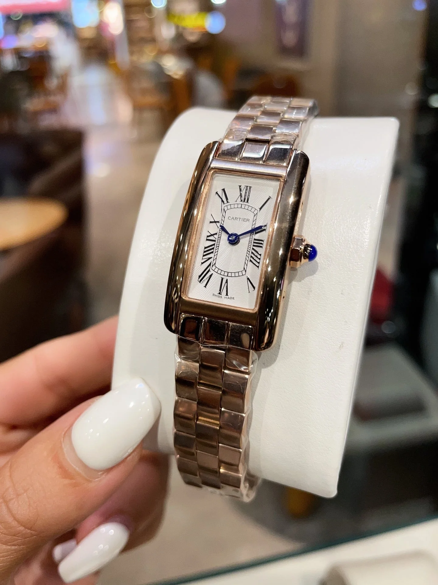 Cartier Watch Tank American 19mm Stainless Steel