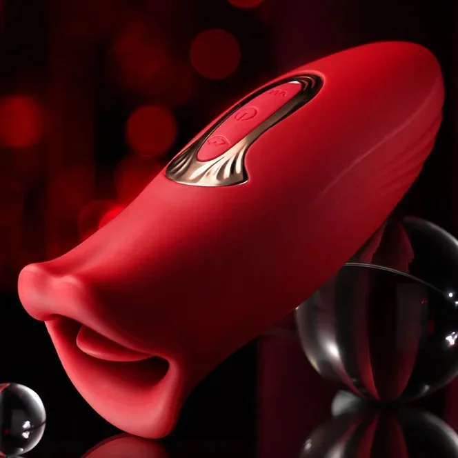💋 Massageador Vibratório com Estimulação Oral da Linha Qinni — 3 modelos para escolher  💋 10 níveis de movimentos + 10 níveis de vibração 💋 Vibração de alta frequência • Estímulo intenso • Sensação envolvente • Vibração potente  💋 Design inspirad