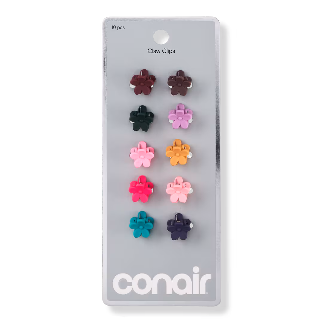 Conair Accessories  Mini-Flower Claw Hair Clips