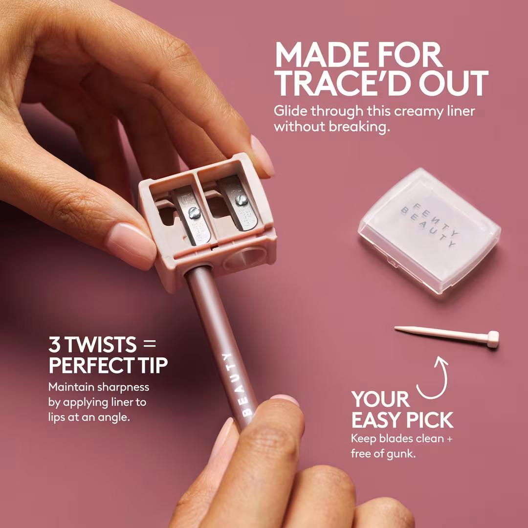 FENTY BEAUTY by Rihanna  Trace’d Out Dual Pencil Sharpener