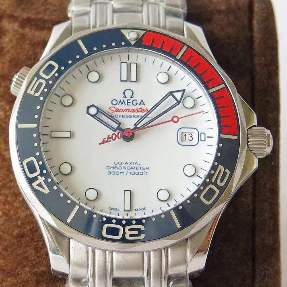 Omega Watch SEAMASTER COMMANDER WHITE DIAL STEEL STRAP