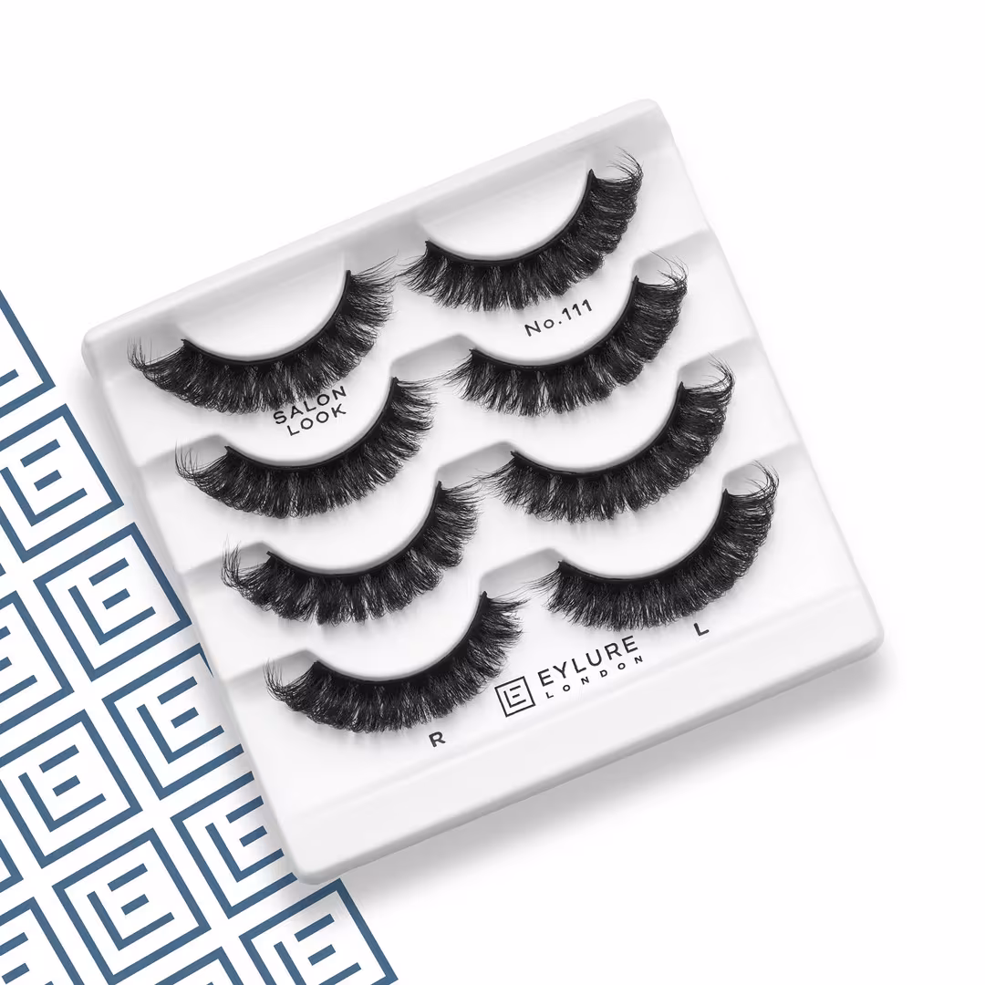 Eylure  Volume & Curl No.111 Salon Extension Eyelashes Multipack