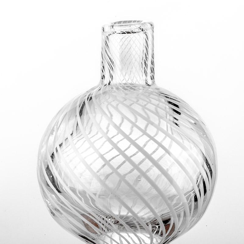 Spiral Glass Bubble Carb Cap (Random Color)