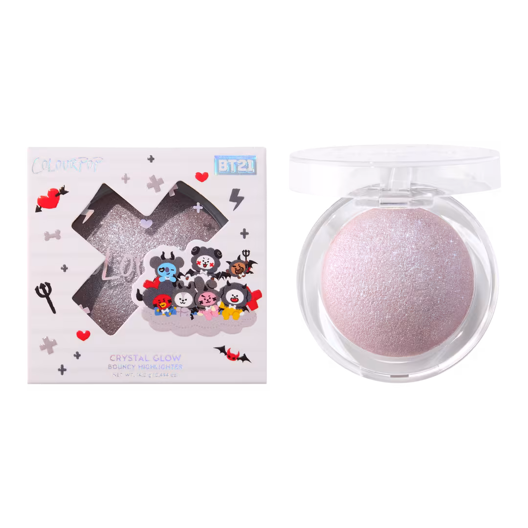 ColourPop  ColourPop X BT21 Crystal Glow Bouncy Highlighter Captivating Villain