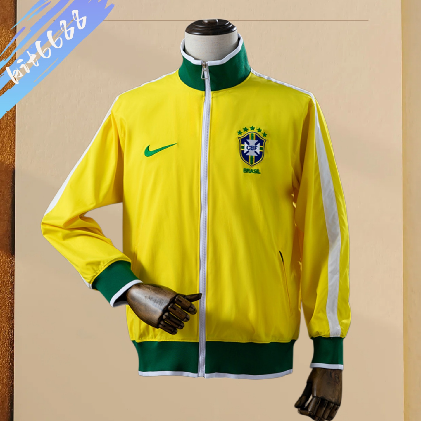 2010/2011 Brazil Centauro Sportswear Windbreaker Jacket Coat
