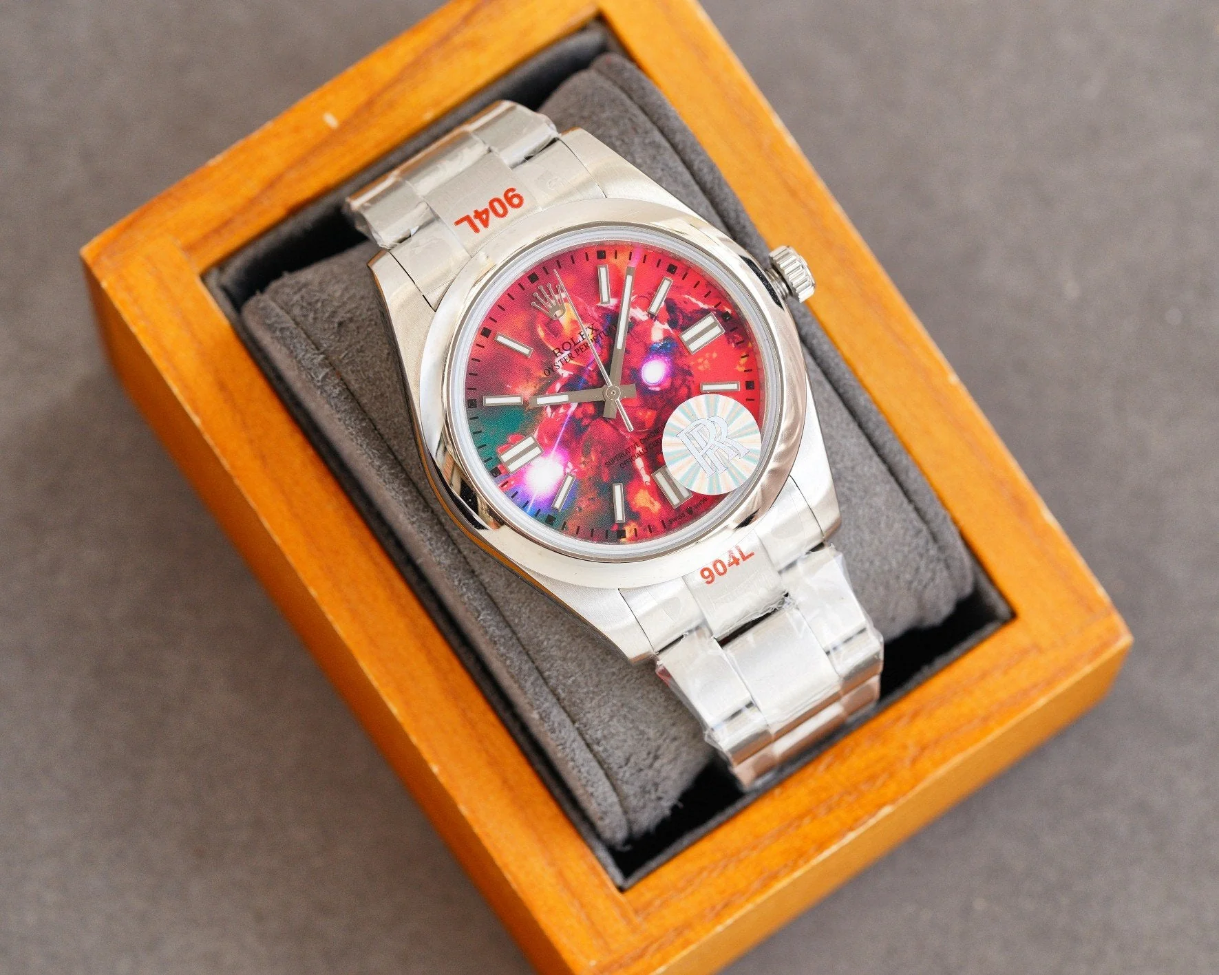Rolex Watch OYSTER 41 STAINLESS STEEL CUSTOM IRONMAN Watch