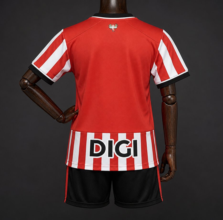 2026/2027 Athletic Bilbao Home Football Shirt (Kids Kit socks)