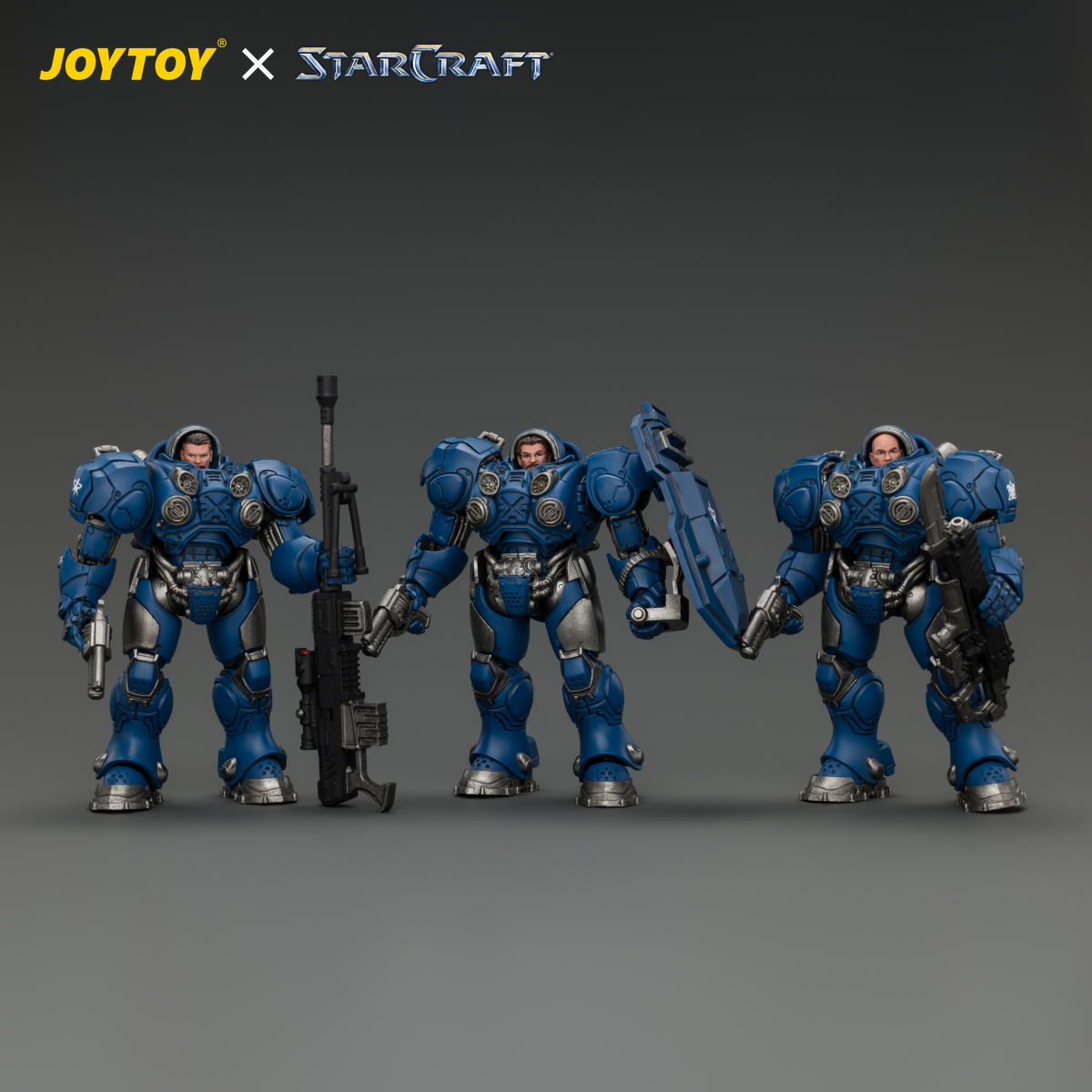JOYTOY JT05152 STARCRAFT 1:25 Terran Marine Set - JOYTOY WORLD