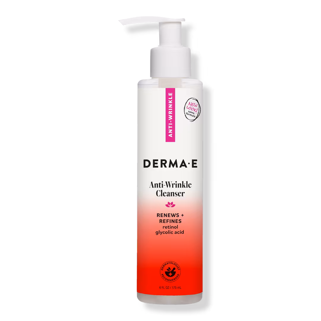 DERMA E  Anti-Wrinkle Cleanser