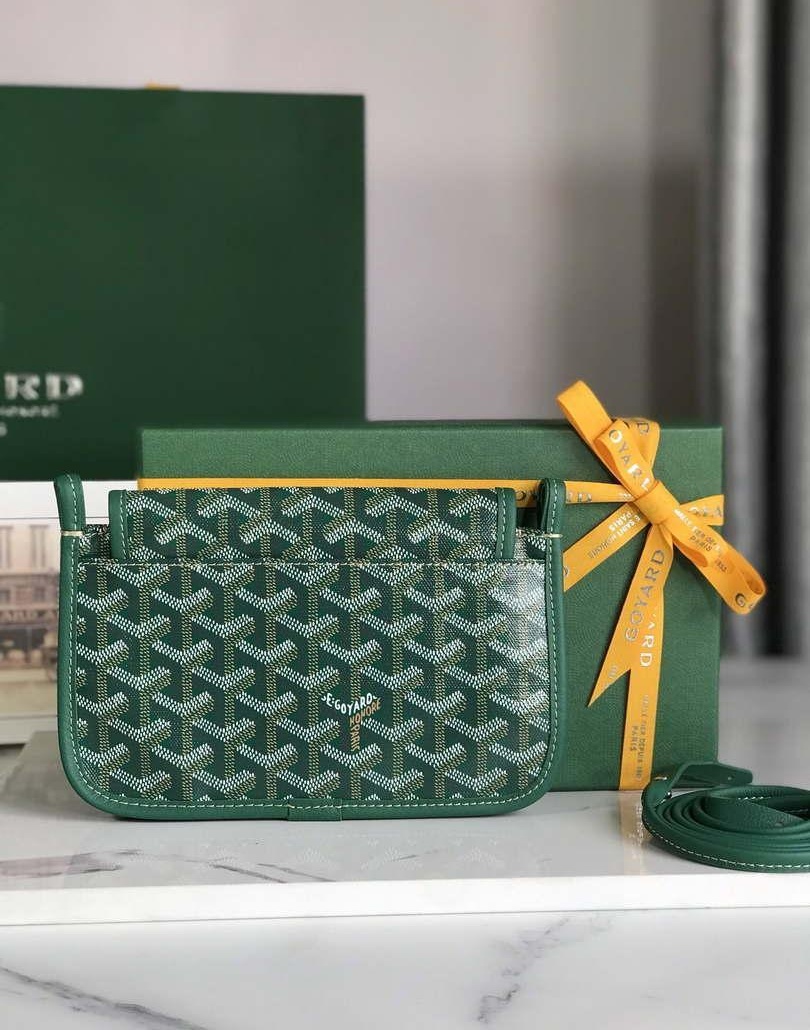 Replica Goyard PLUMETPMLTY50CL50P Portefeuille Plumet Pocket Wallet Green