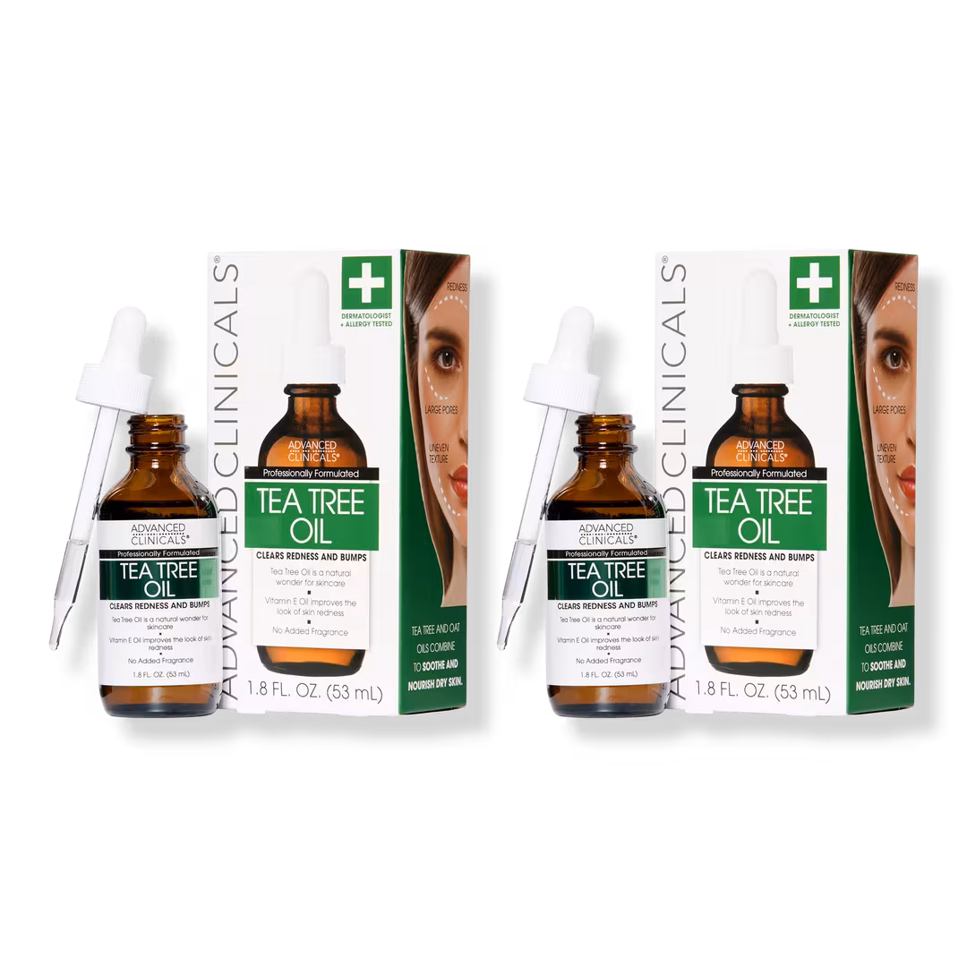 Advanced Clinicals  Tea Tree Oil Face Serum